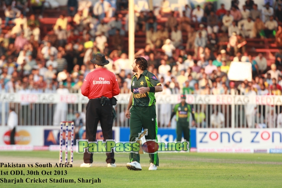 Pakistan vs South Africa, 1st ODI, Sharjah