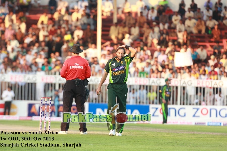 Pakistan vs South Africa, 1st ODI, Sharjah