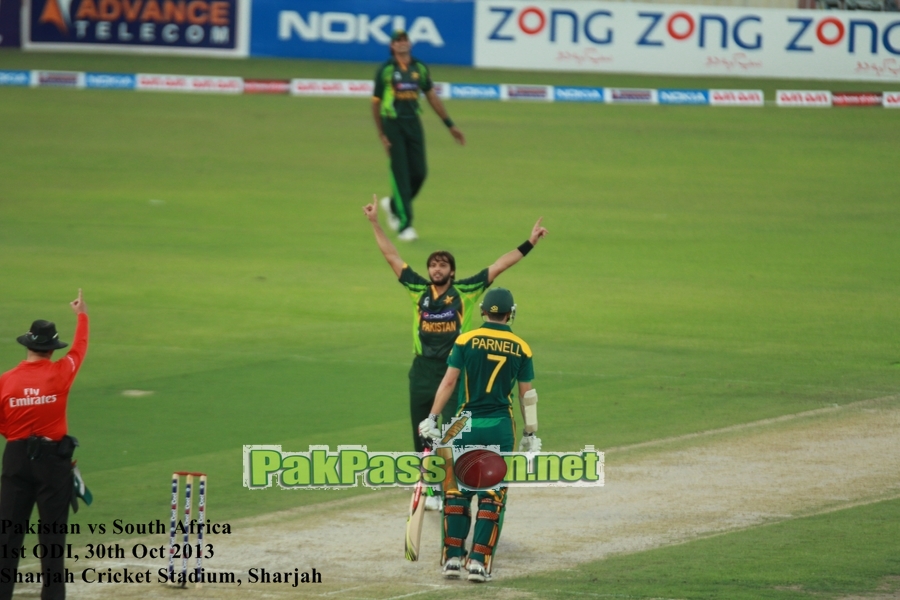 Pakistan vs South Africa, 1st ODI, Sharjah