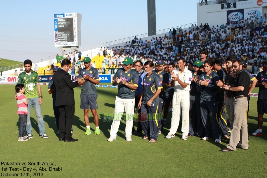 Pakistan vs South Africa, 1st Test, Abu Dhabi