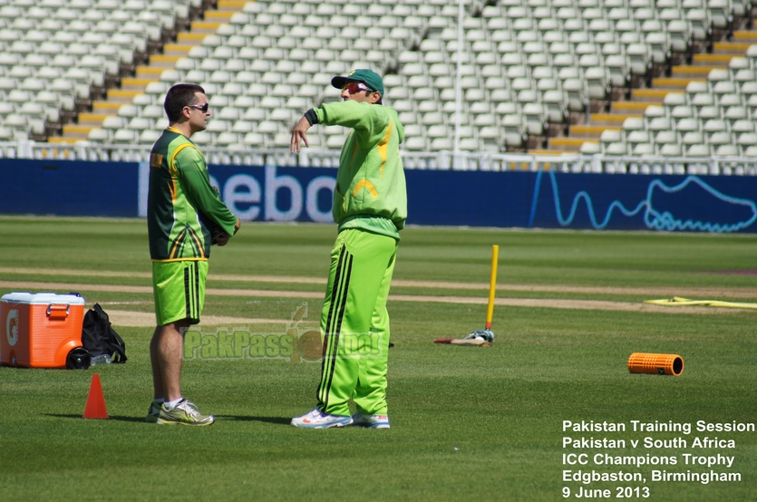 Pakistan vs South Africa Champions Trophy Training