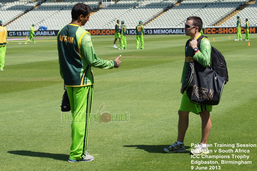 Pakistan vs South Africa Champions Trophy Training