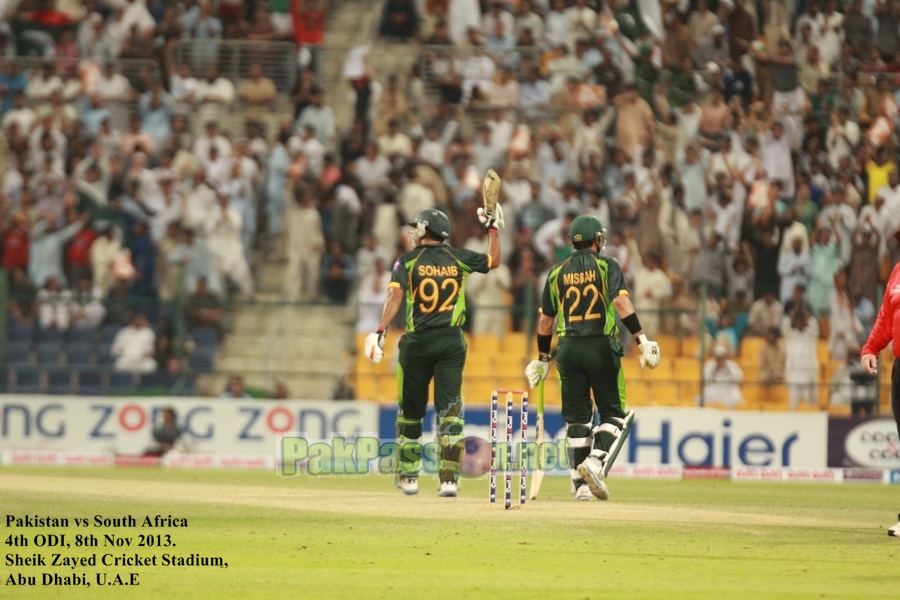 Pakistan VS South Africa - Dubai - 4th ODI - 8th November