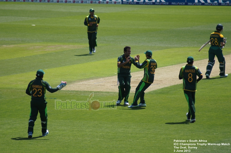 Pakistan vs South Africa warm-up game