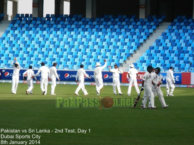 Pakistan vs Sri Lanka, 2nd Test, Day 1, Dubai