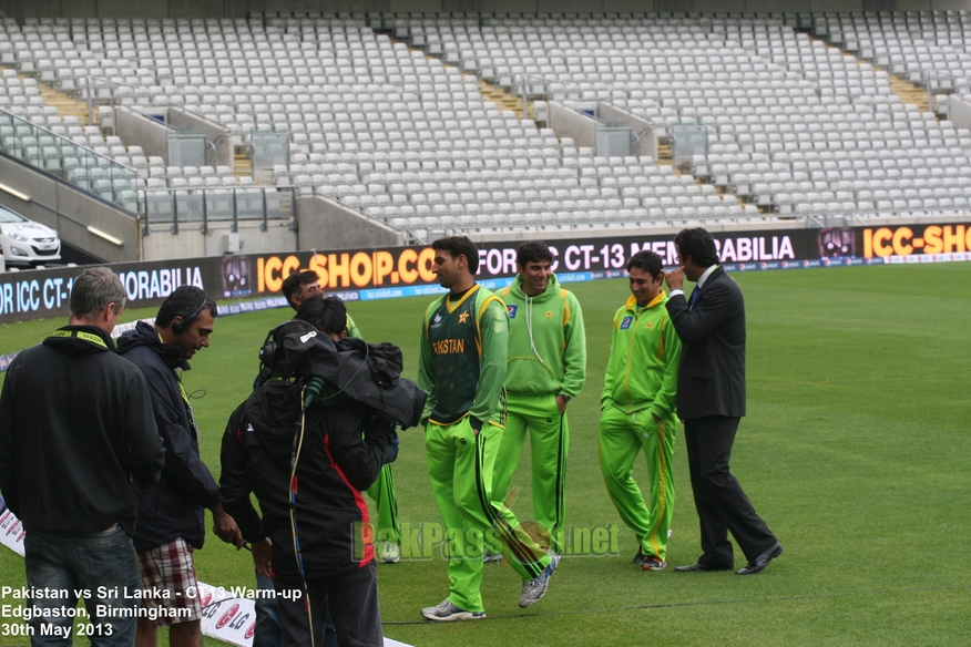 Pakistan vs Sri Lanka - CT13 Warm-Up