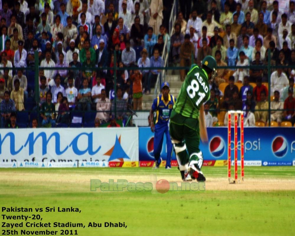 Pakistan vs Sri Lanka - Only T20 at Abu Dhabi