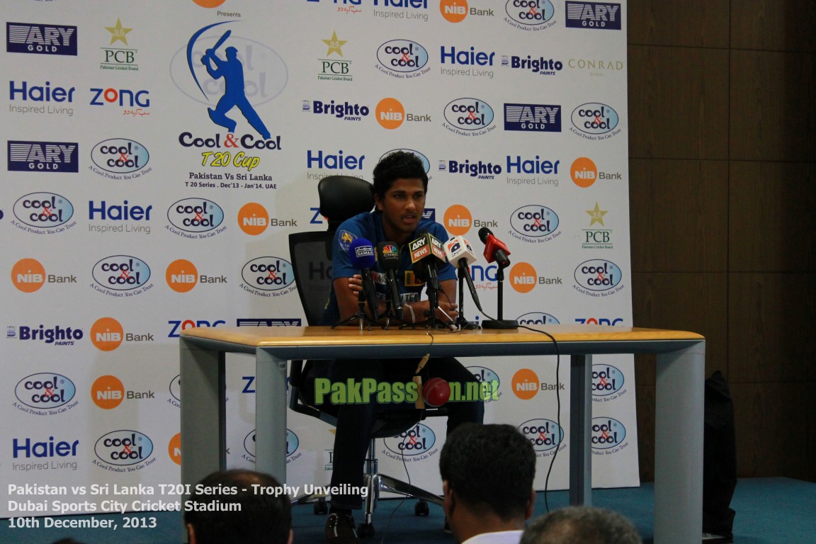 Pakistan vs Sri Lanka T20I Series - Trophy Unveiling