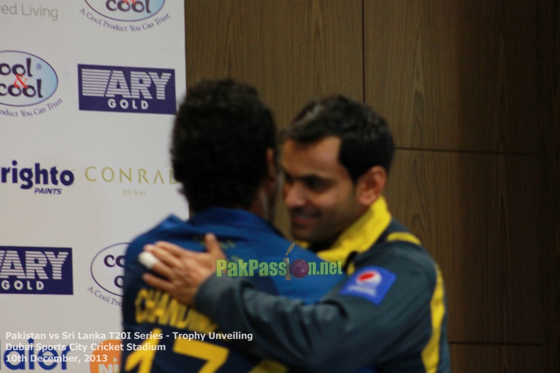 Pakistan vs Sri Lanka T20I Series - Trophy Unveiling