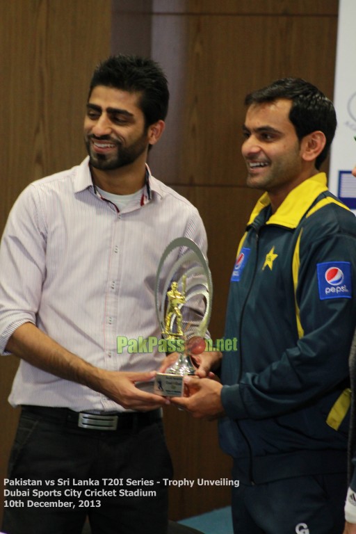 Pakistan vs Sri Lanka T20I Series - Trophy Unveiling