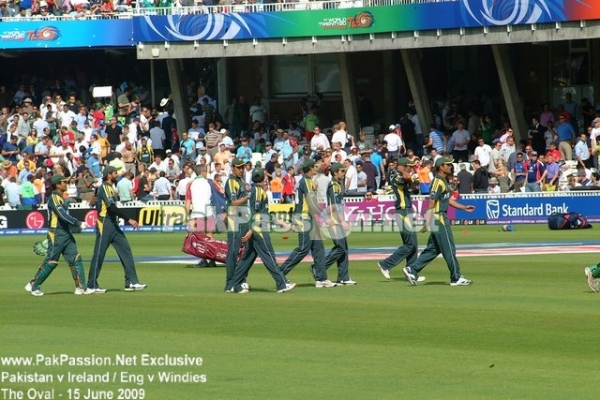 Pakistani players at The Oval