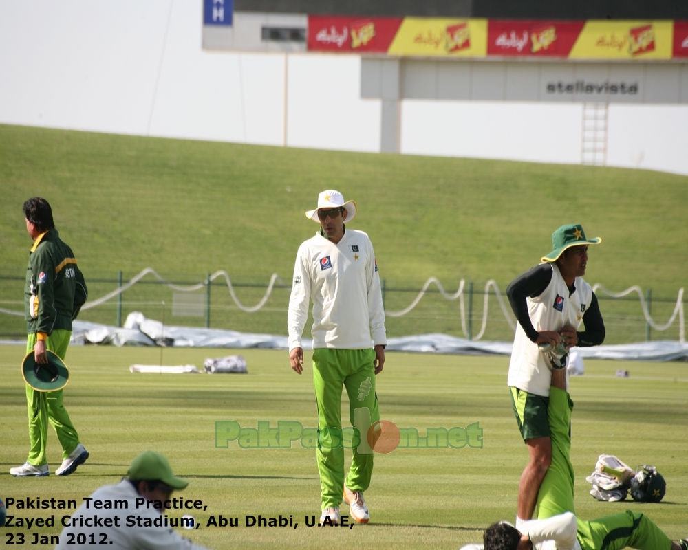 Pakistan's Training Session at Shiekh Zayed Stadium | Abu Dhabi | 23 Januar