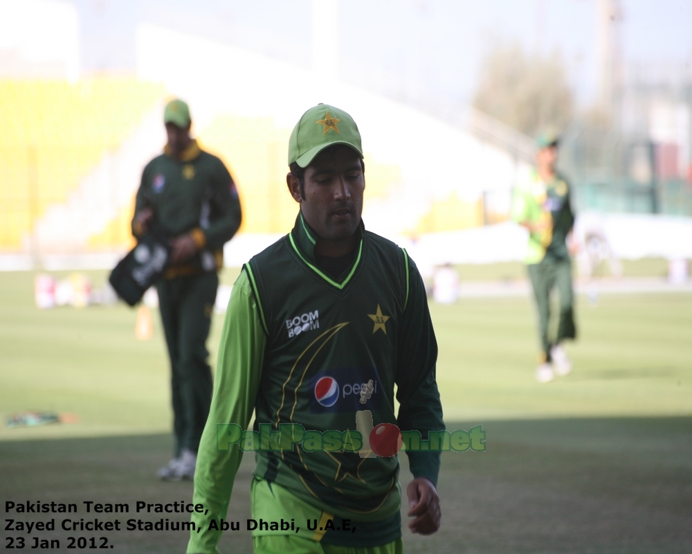 Pakistan's Training Session at Shiekh Zayed Stadium | Abu Dhabi | 23 Januar