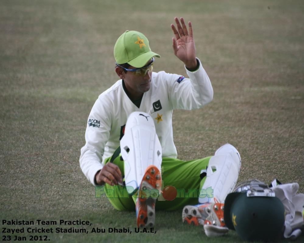 Pakistan's Training Session at Shiekh Zayed Stadium | Abu Dhabi | 23 Januar