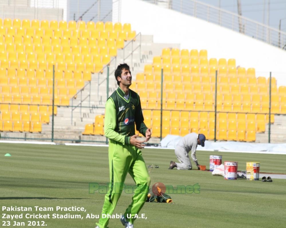 Pakistan's Training Session at Shiekh Zayed Stadium | Abu Dhabi | 23 Januar