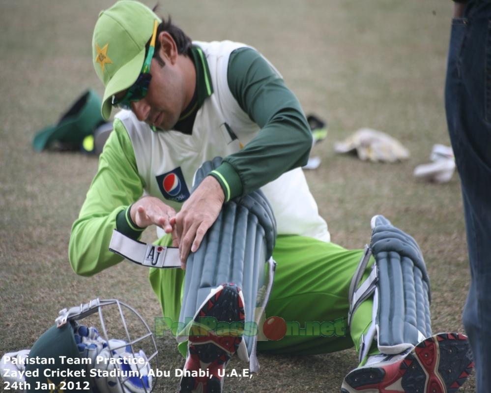 Pakistan's Training Session at Shiekh Zayed Stadium | Abu Dhabi | 24 Januar