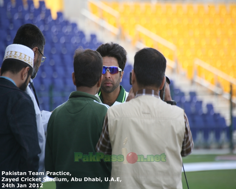 Pakistan's Training Session at Shiekh Zayed Stadium | Abu Dhabi | 24 Januar