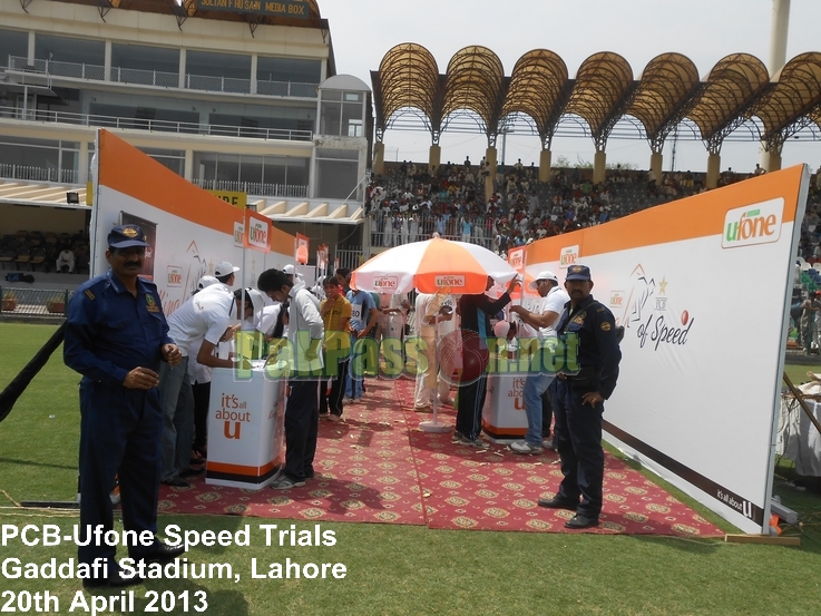 PCB Ufone Speed Trials