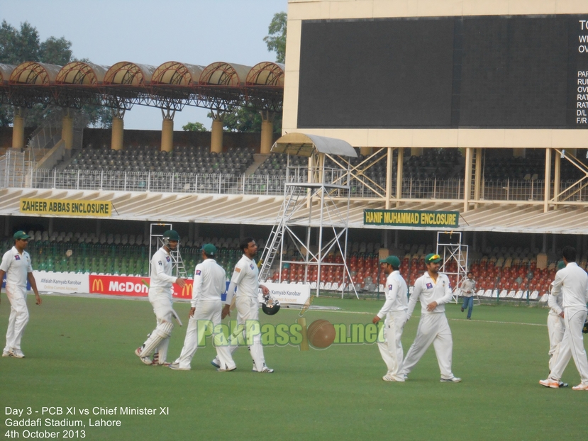 PCB XI vs Chief Minister XI