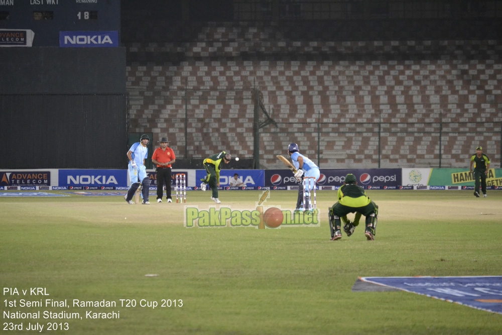 PIA vs KRL - Semi Final - Ramadan T20 Cup 2013