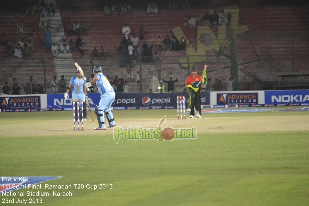 PIA vs KRL - Semi Final - Ramadan T20 Cup 2013