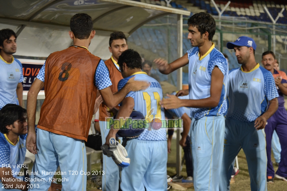 PIA vs KRL - Semi Final - Ramadan T20 Cup 2013