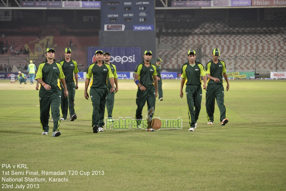 PIA vs KRL - Semi Final - Ramadan T20 Cup 2013