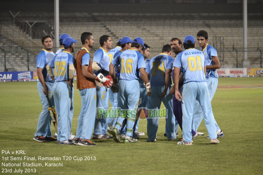 PIA vs KRL - Semi Final - Ramadan T20 Cup 2013