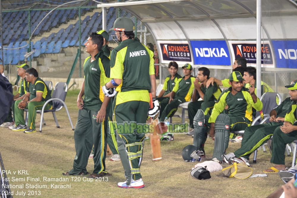 PIA vs KRL - Semi Final - Ramadan T20 Cup 2013