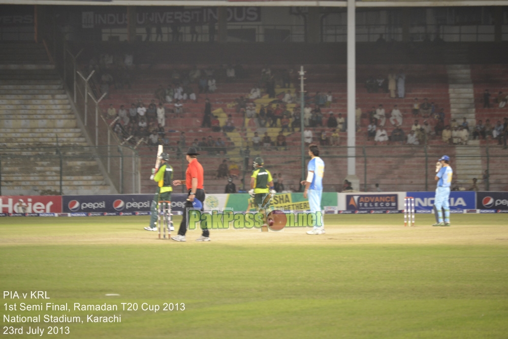 PIA vs KRL - Semi Final - Ramadan T20 Cup 2013