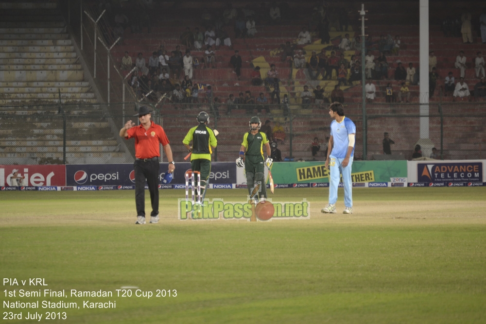 PIA vs KRL - Semi Final - Ramadan T20 Cup 2013