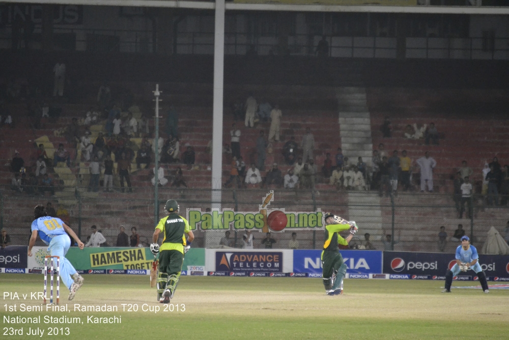 PIA vs KRL - Semi Final - Ramadan T20 Cup 2013