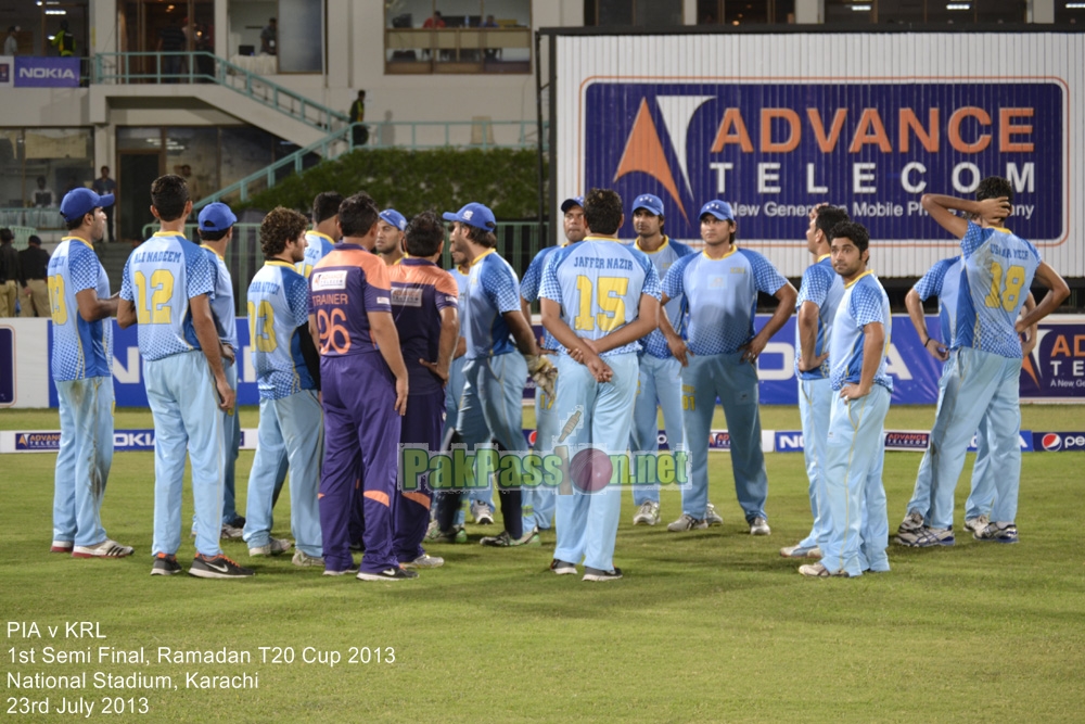 PIA vs KRL - Semi Final - Ramadan T20 Cup 2013