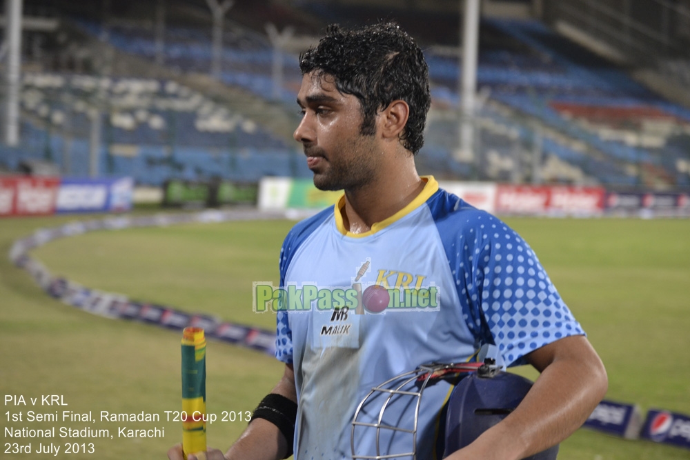 PIA vs KRL - Semi Final - Ramadan T20 Cup 2013