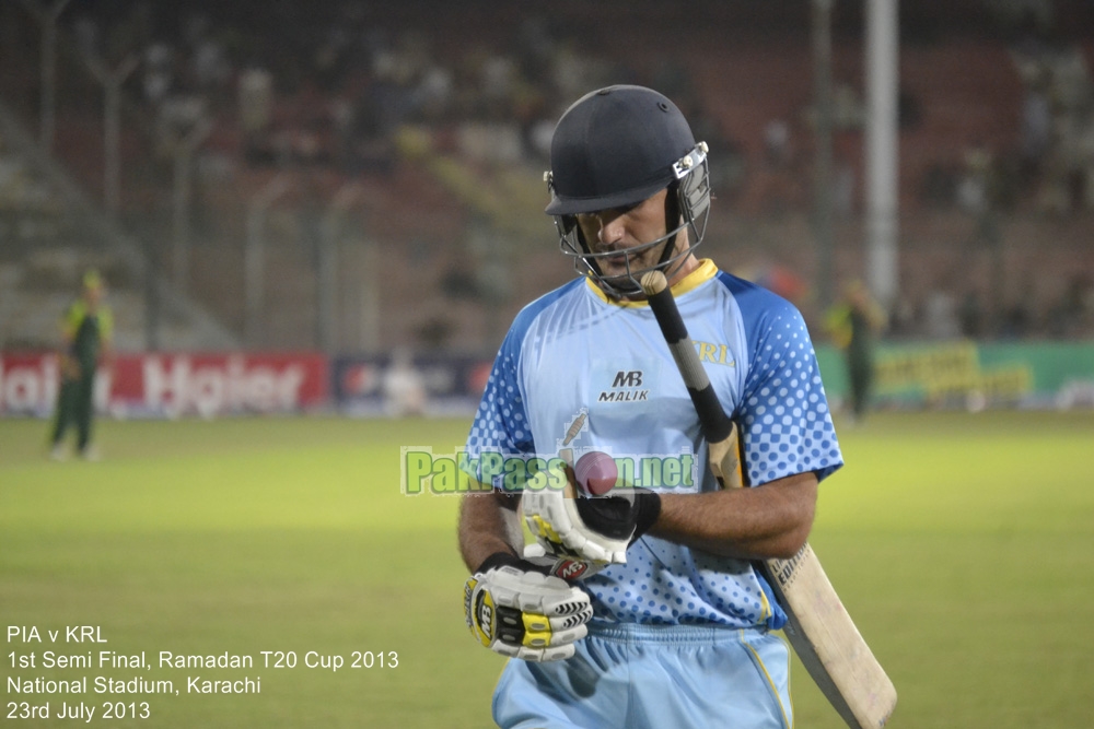 PIA vs KRL - Semi Final - Ramadan T20 Cup 2013