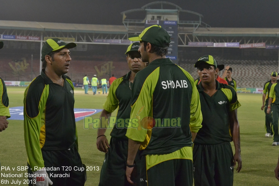 PIA vs SBP - Ramadan T20 Cup 2013