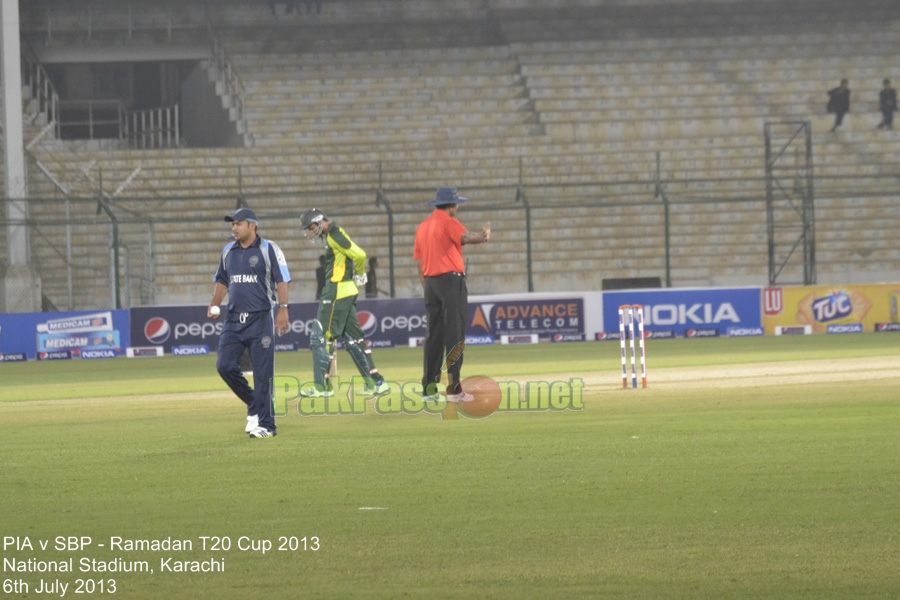 PIA vs SBP - Ramadan T20 Cup 2013