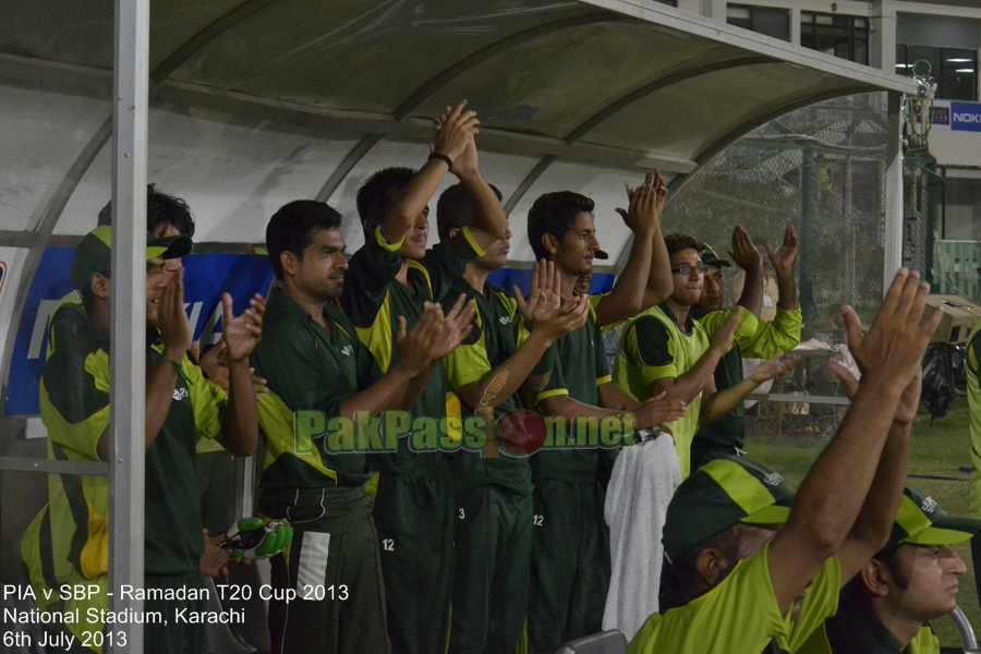 PIA vs SBP - Ramadan T20 Cup 2013