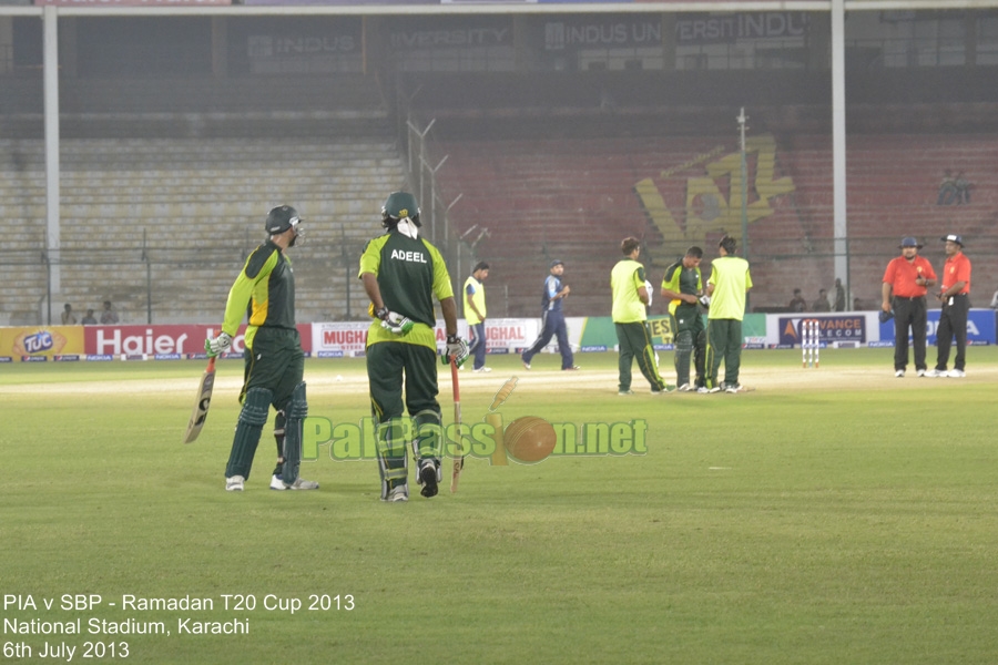 PIA vs SBP - Ramadan T20 Cup 2013