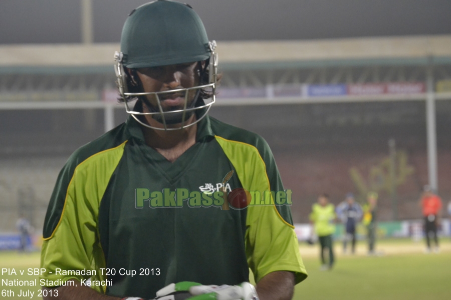 PIA vs SBP - Ramadan T20 Cup 2013