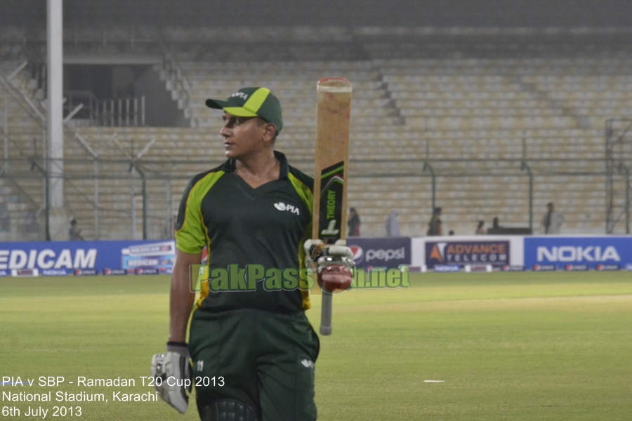 PIA vs SBP - Ramadan T20 Cup 2013