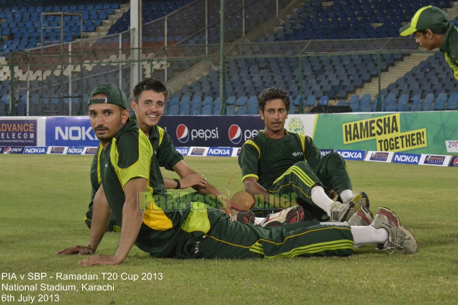 PIA vs SBP - Ramadan T20 Cup 2013