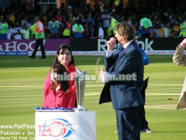 Post Match Presentation at Lords