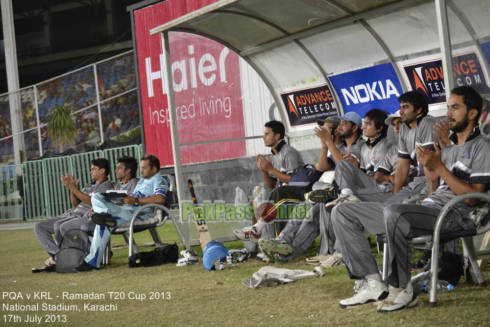 PQA vs KRL - Ramadan T20 Cup 2013