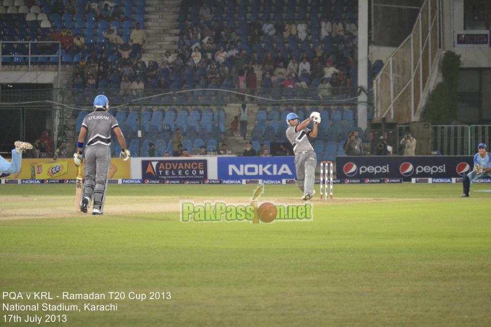 PQA vs KRL - Ramadan T20 Cup 2013