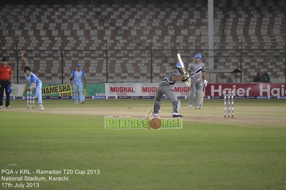 PQA vs KRL - Ramadan T20 Cup 2013