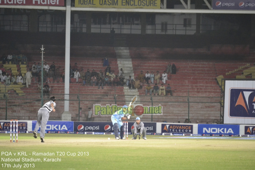 PQA vs KRL - Ramadan T20 Cup 2013