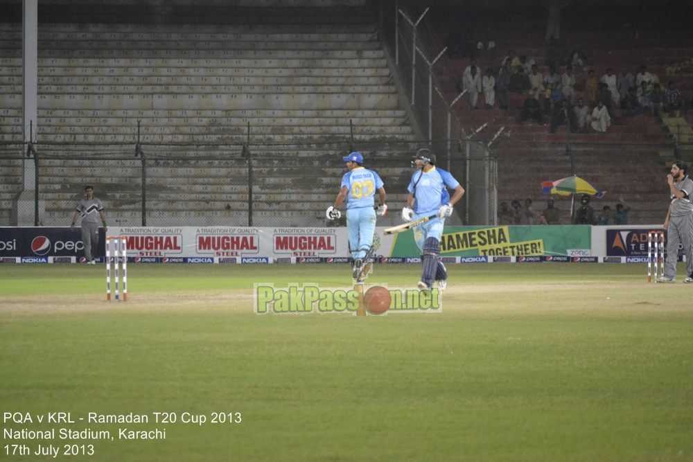 PQA vs KRL - Ramadan T20 Cup 2013