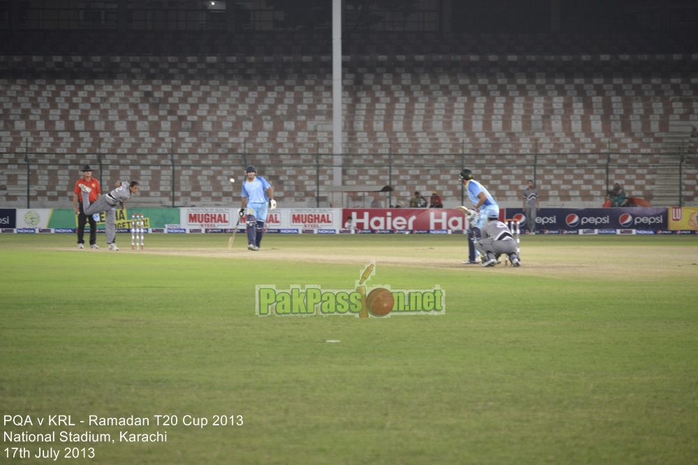 PQA vs KRL - Ramadan T20 Cup 2013