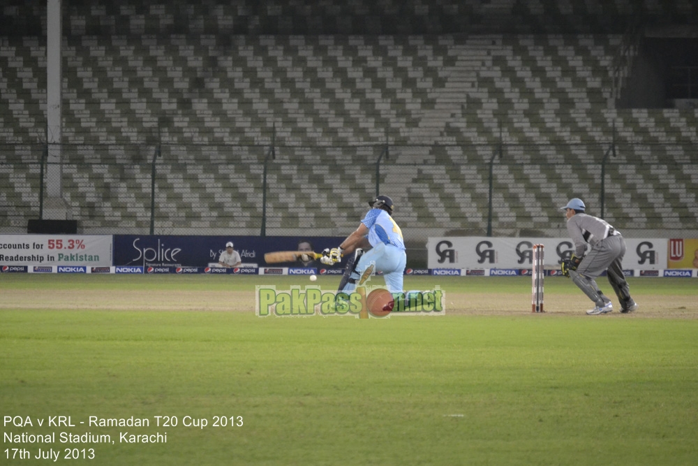 PQA vs KRL - Ramadan T20 Cup 2013